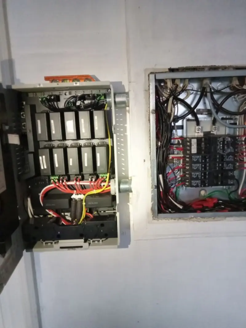 Electrical panel upgrade completed for Carbon Monoxide Detector Installation in St. James